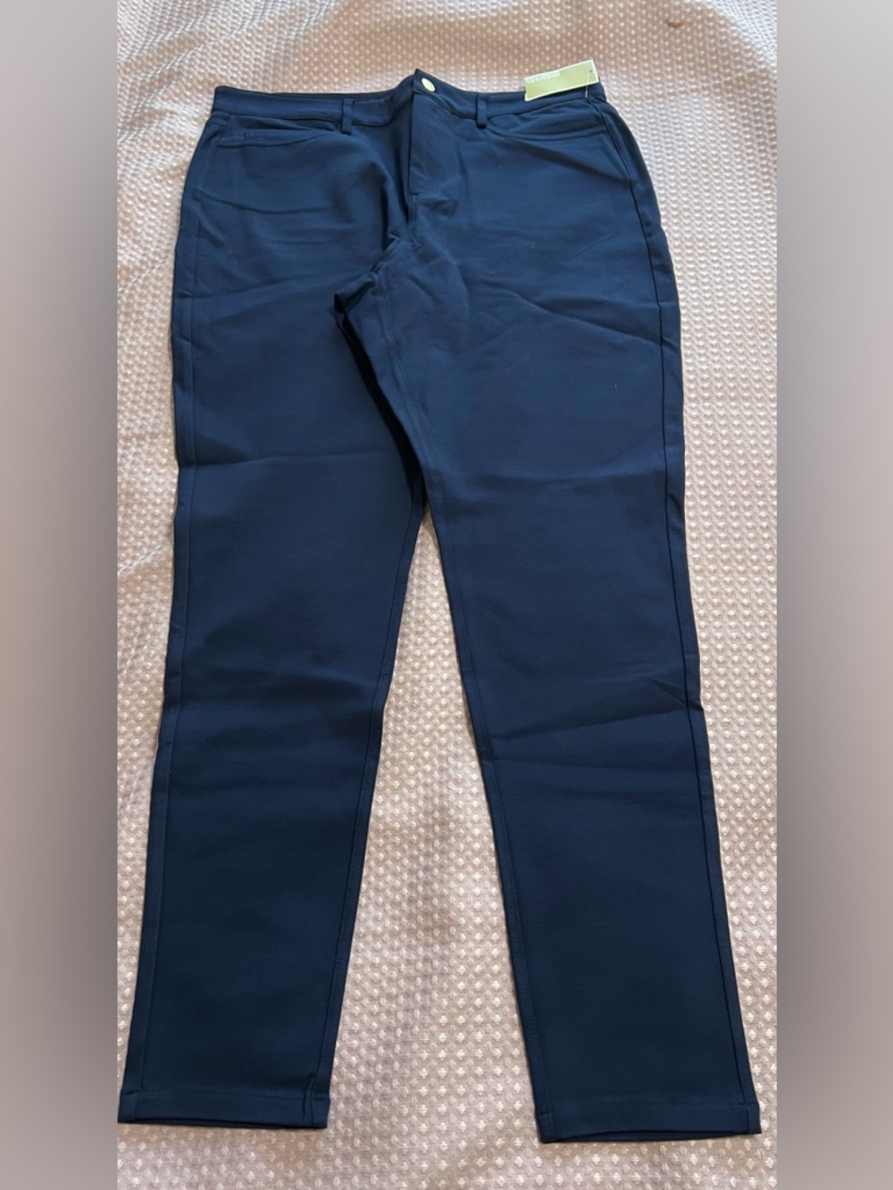 MICHAEL Michael Kors Navy Straight-Leg Pants